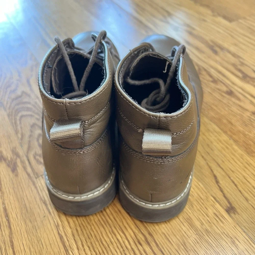 Portland Boot Company Mens Brown Chukka Boots Lace Up Size 11 MNPLASHFM001E